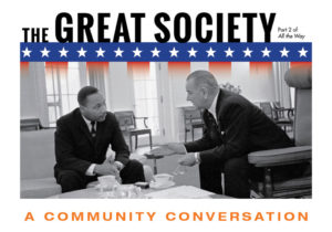Dr. Martin Luther King Jr. meets with President Lyndon B. Johnson/